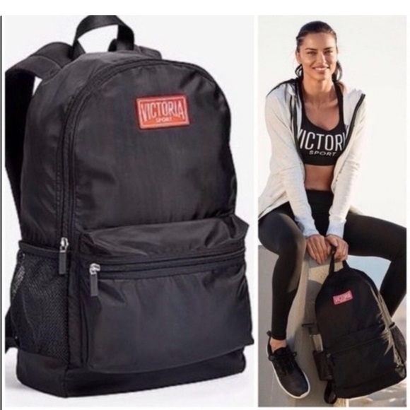 Victoria Sport Black Backpack NWT main image 5